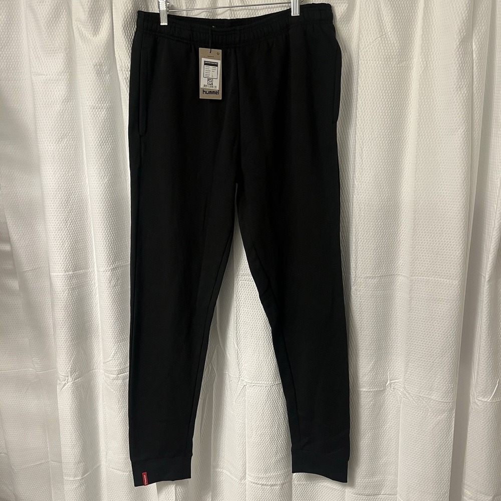 Hummel hmlRed Basic Sweat Pants‎ Black Size US Medium EU Large NEW WITH TAG